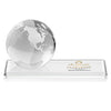 Globe VividPrint™ Award on Rectangle Base
