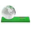 Globe VividPrint™ Award on Rectangle Base
