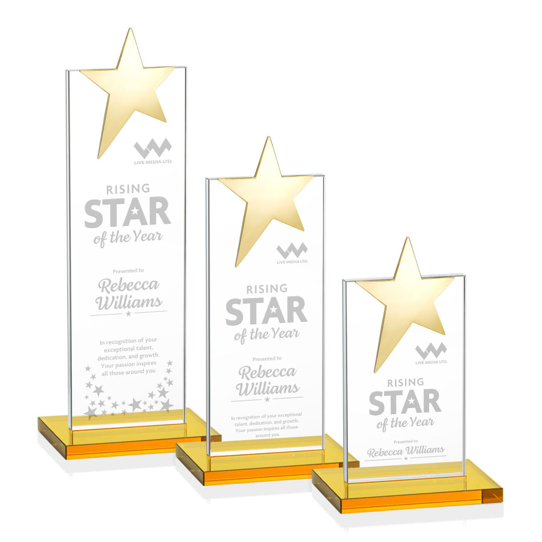 Bryanston Gold Star Award - Amber — OPS21-GA