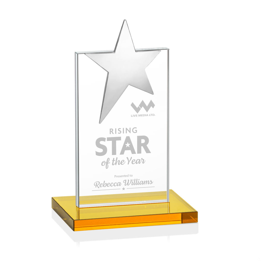 Bryanston Chrome Star Award - Amber