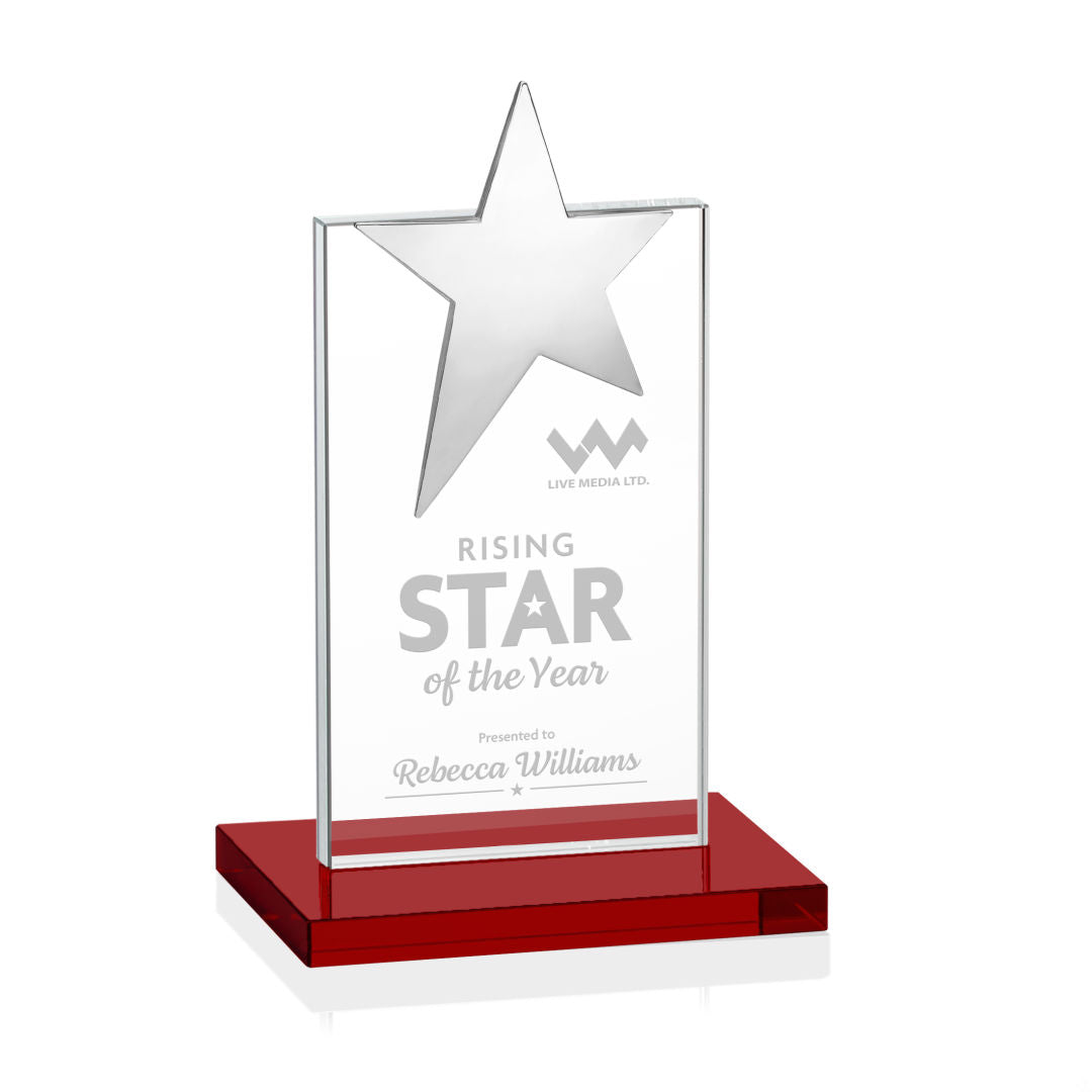 Bryanston Chrome Star Award - Red
