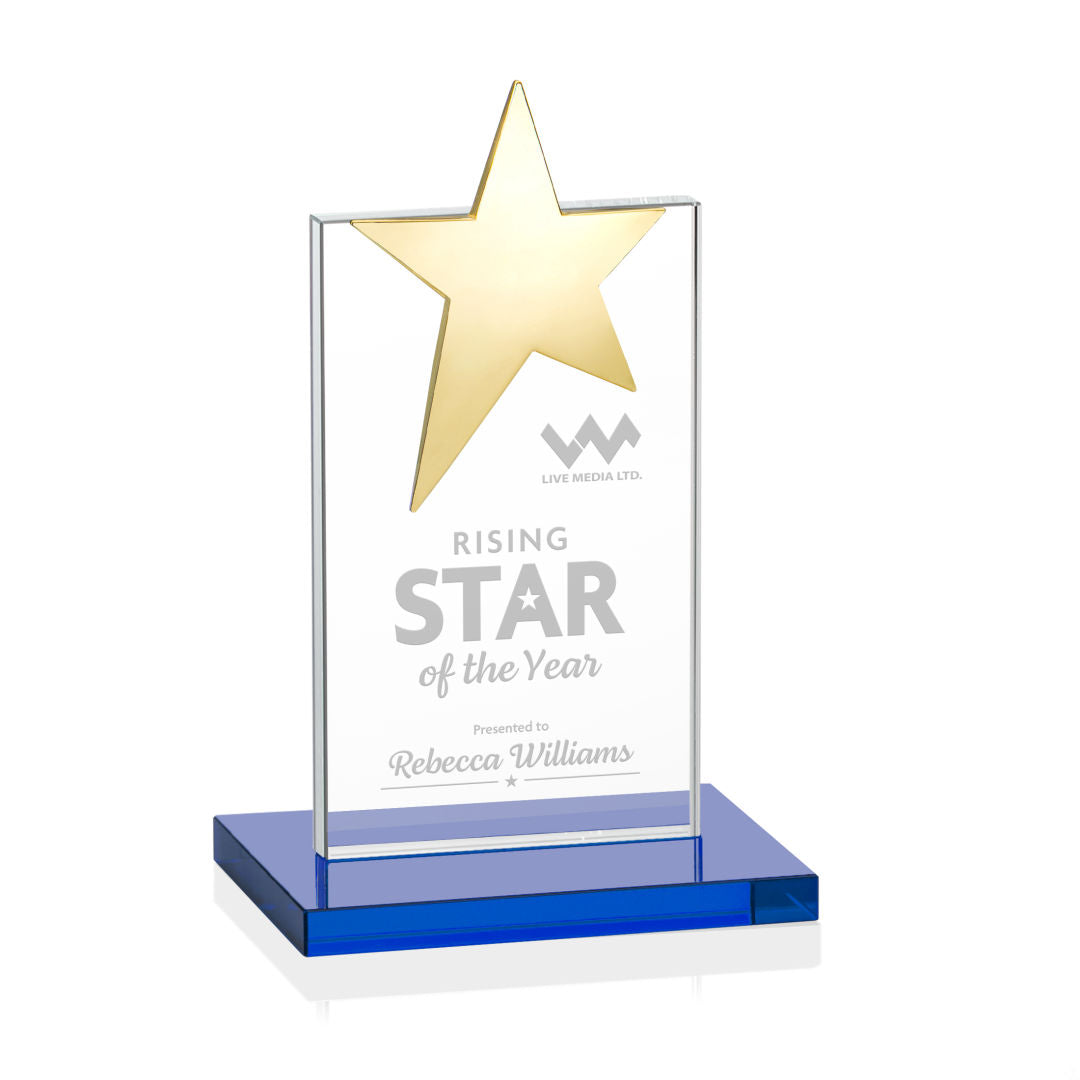 Bryanston Gold Star Award - Sky Blue