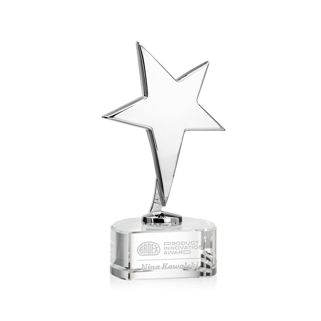 Tuscany Chrome Star on Paragon Base