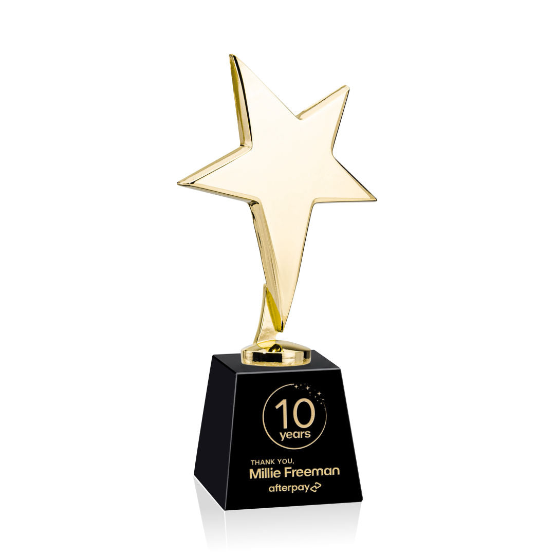 Tuscany Gold Star on Fortino Base - Black