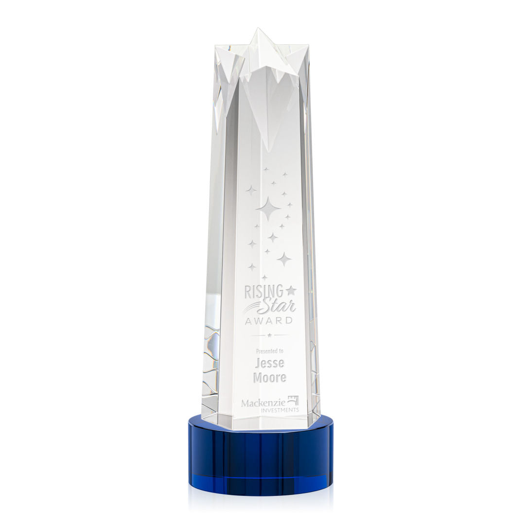 Ellesmere Star on Marvel Base - Blue — OPS372-ML