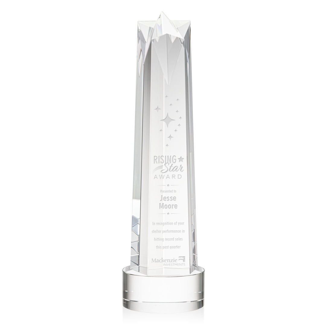 Ellesmere Star on Marvel Base - Clear — OPS373-MC