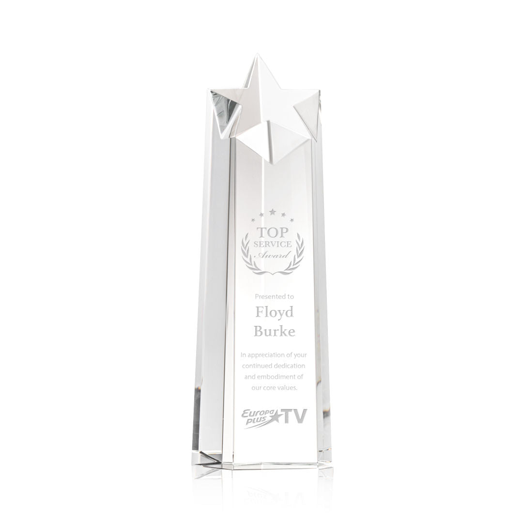 Delaware Star Award - Clear — OPS3812