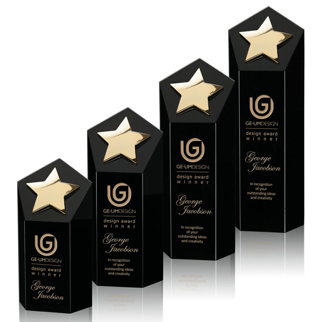 Dorchester Gold Star Award - Black — OPS41-KG