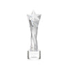 Arlington Star Award on Marvel Base - Clear