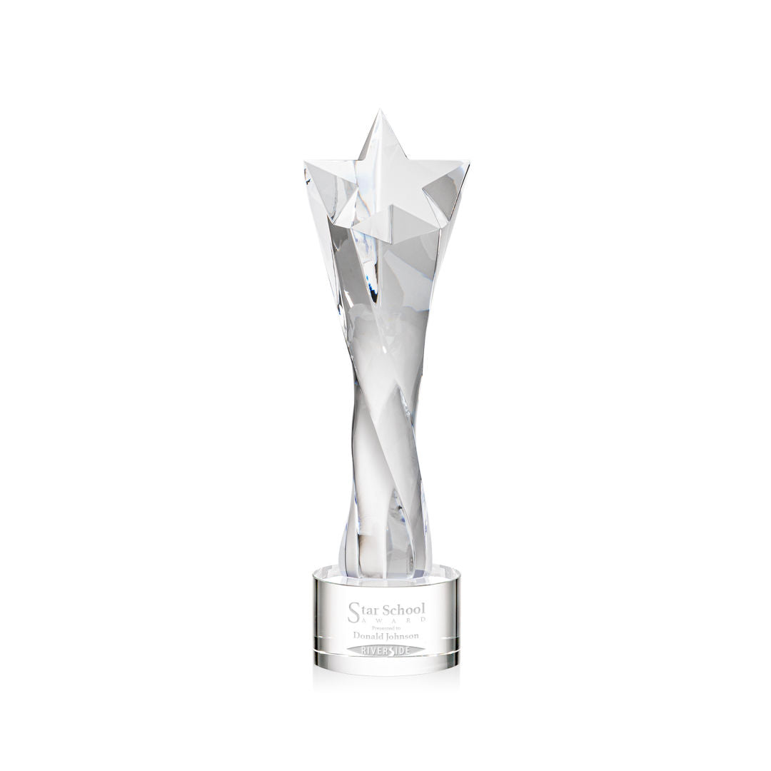 Arlington Star Award on Marvel Base - Clear — OPS4901-MC
