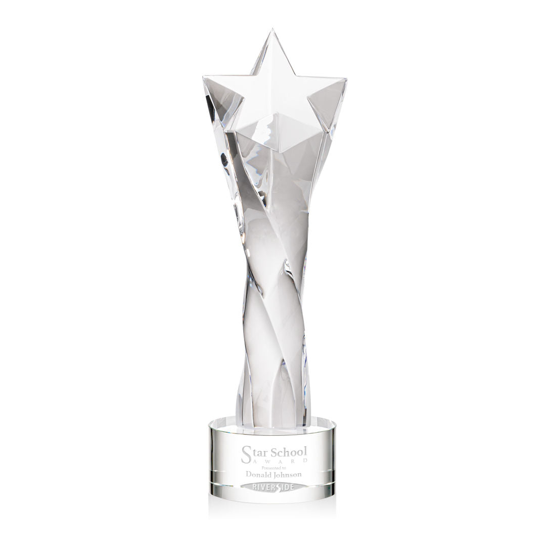 Arlington Star Award on Marvel Base - Clear — OPS4902-MC