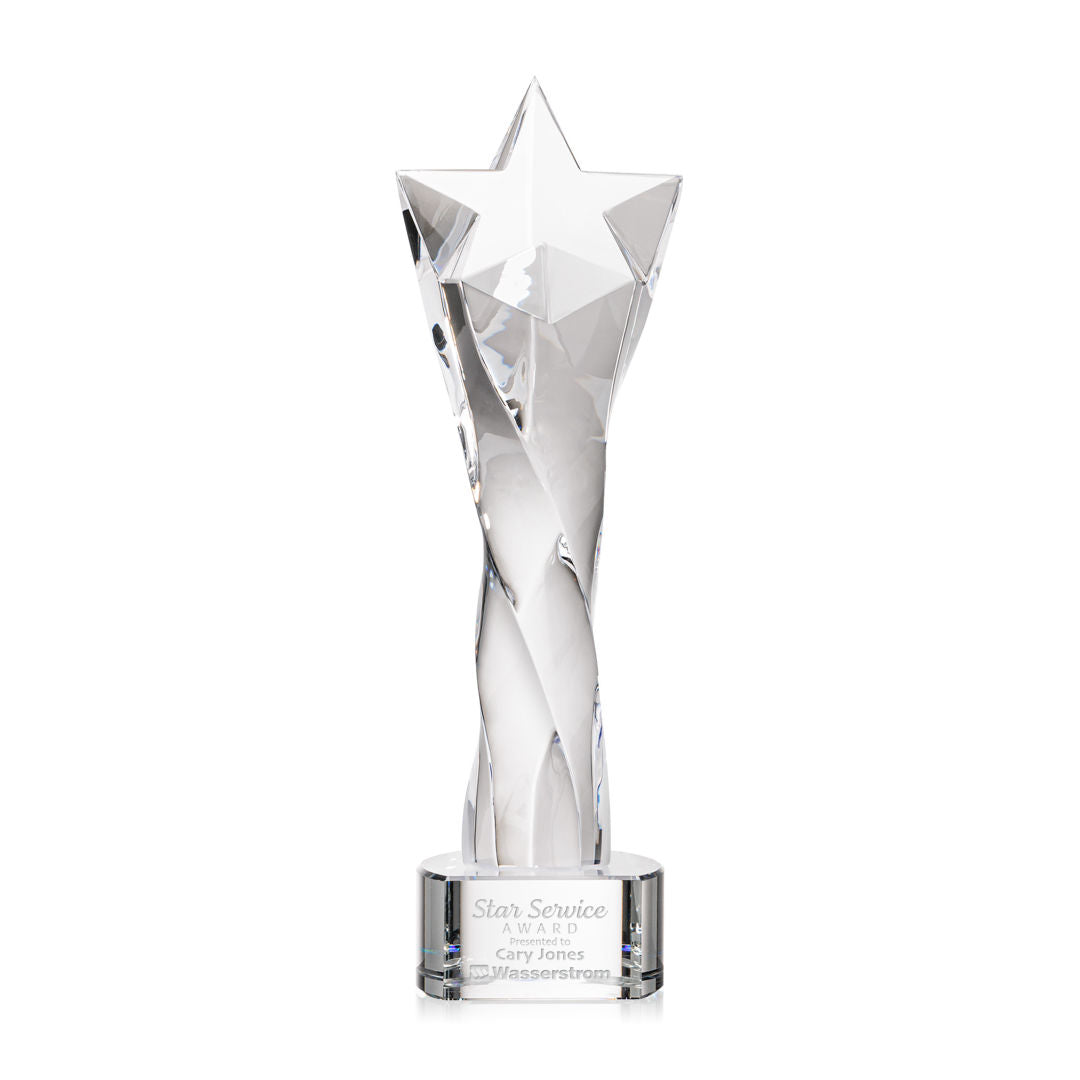 Arlington Star Award on Paragon Base - Clear — OPS4902-PC