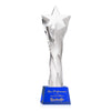 Arlington Star Award on Robson Base - Blue