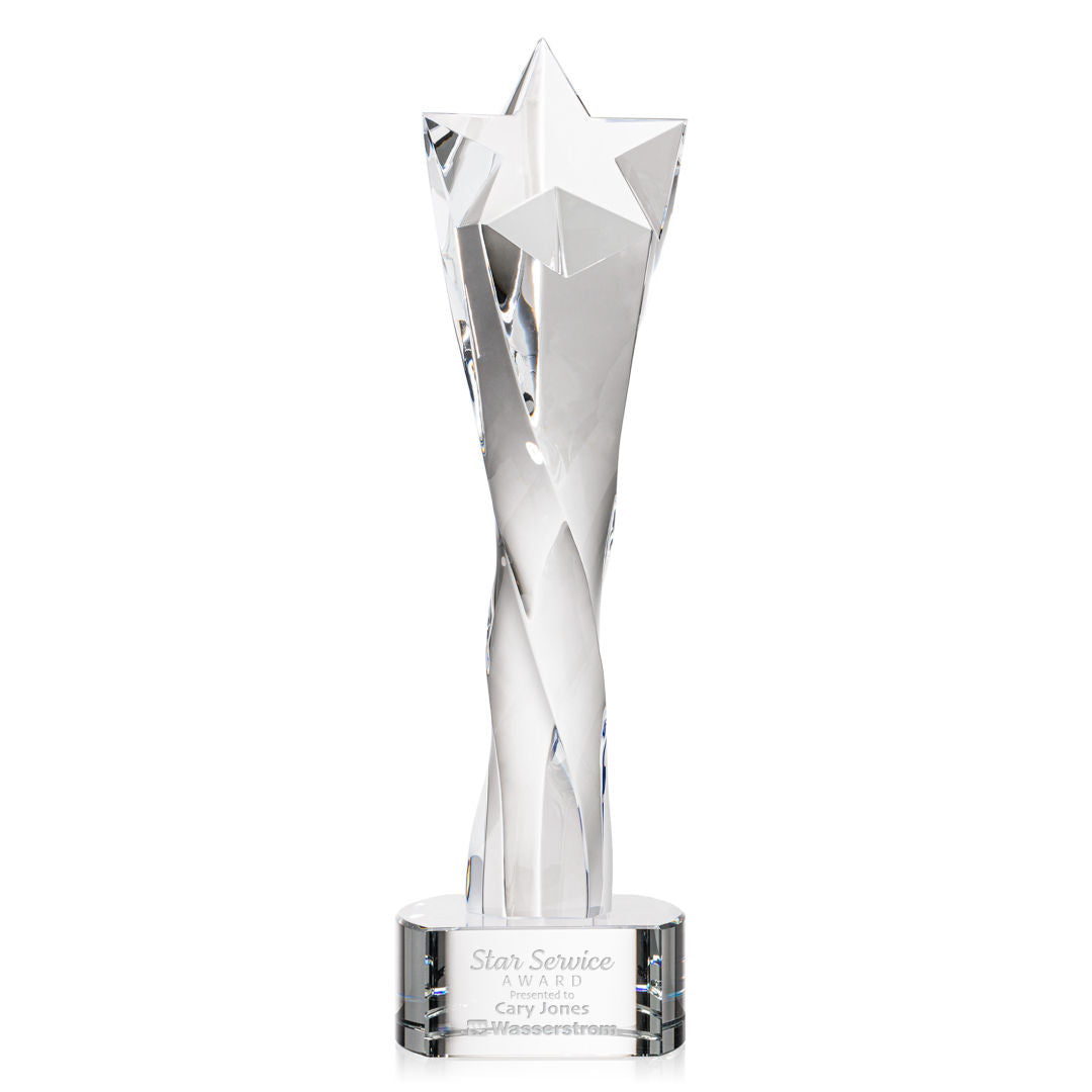 Arlington Star Award on Paragon Base - Clear — OPS4903-PC