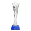 Arlington Star Award on Robson Base - Blue