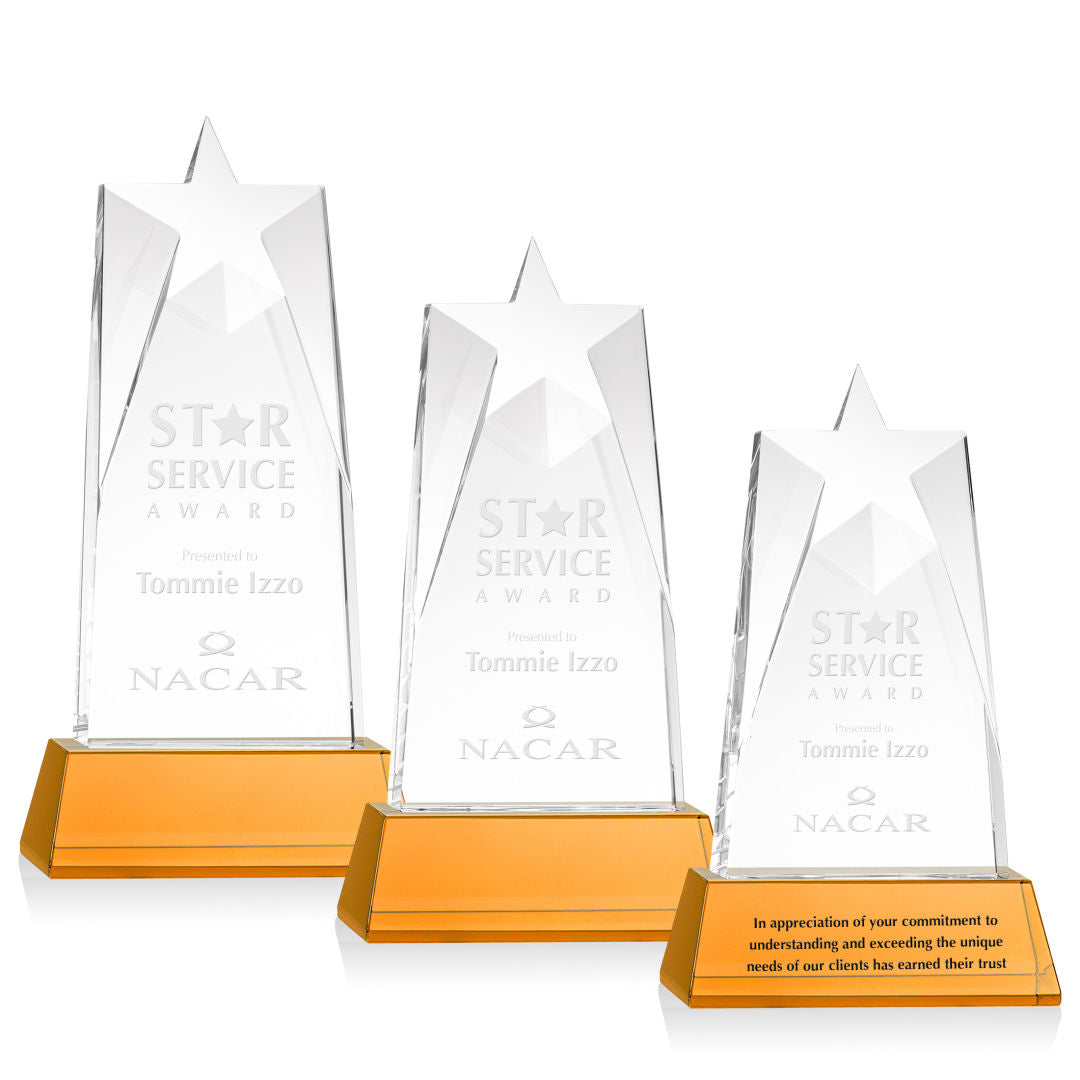 Millington Star on Base - Amber — OPS50-A