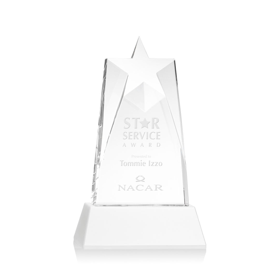 Millington Star on Base - White