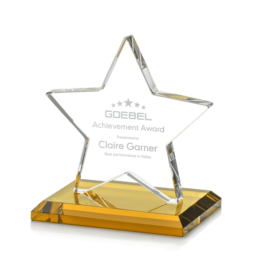 Sudbury Star Award - Amber — OPS5501-A
