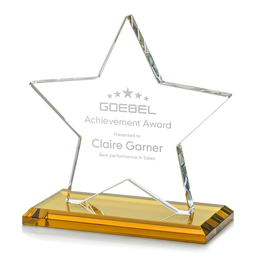 Sudbury Star Award - Amber — OPS5503-A