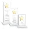 Dallas Star Award - White/Gold
