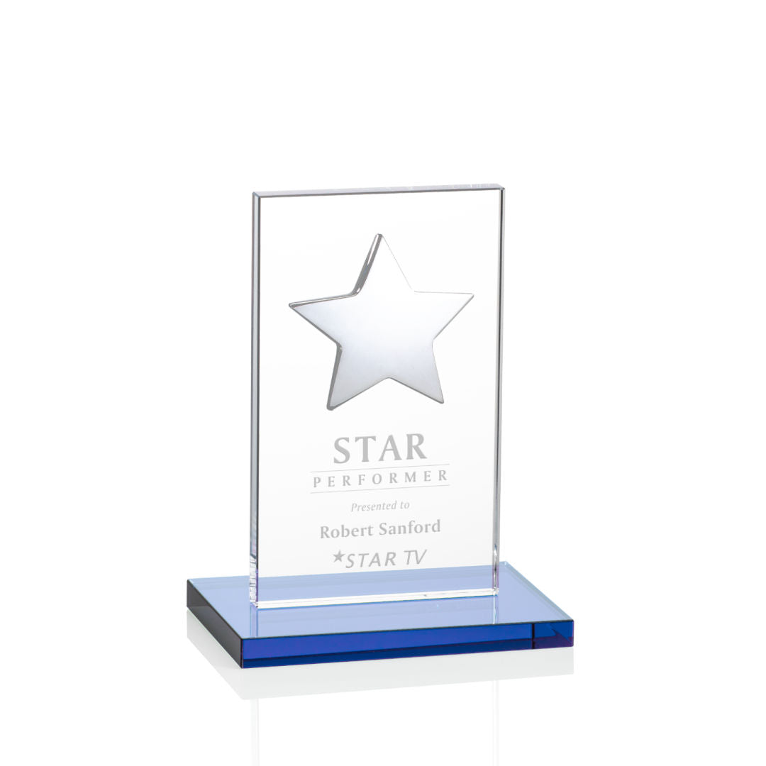 Dallas Star Award - Sky Blue/Silver — OPS5861-SS