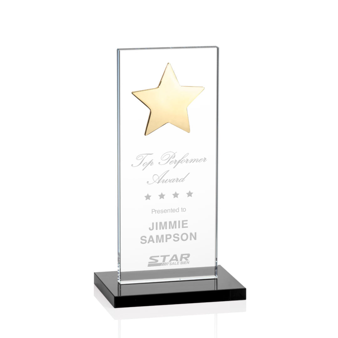 Dallas Star Award - Black/Gold — OPS5862-GK