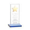 Dallas Star Award - Sky Blue/Gold