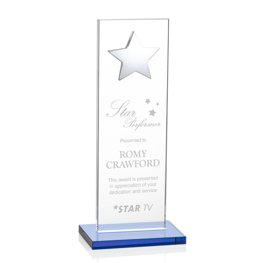 Dallas Star Award - Sky Blue/Silver — OPS5862-SS