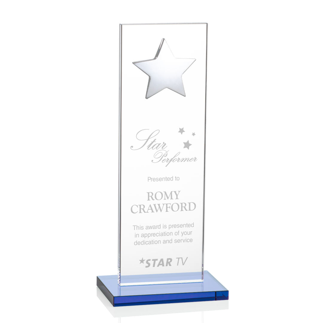 Dallas Star Award - Sky Blue/Silver — OPS5863-SS