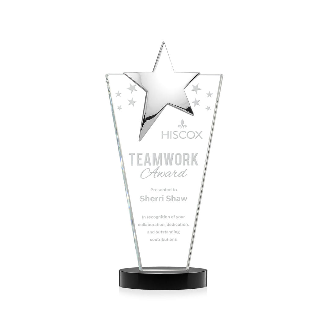 Mantella Chrome Star Award - Black