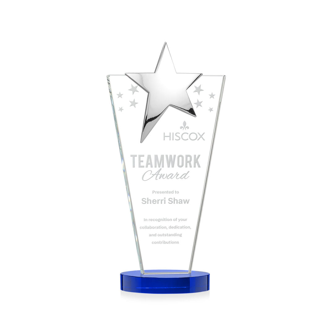 Mantella Chrome Star Award - Blue
