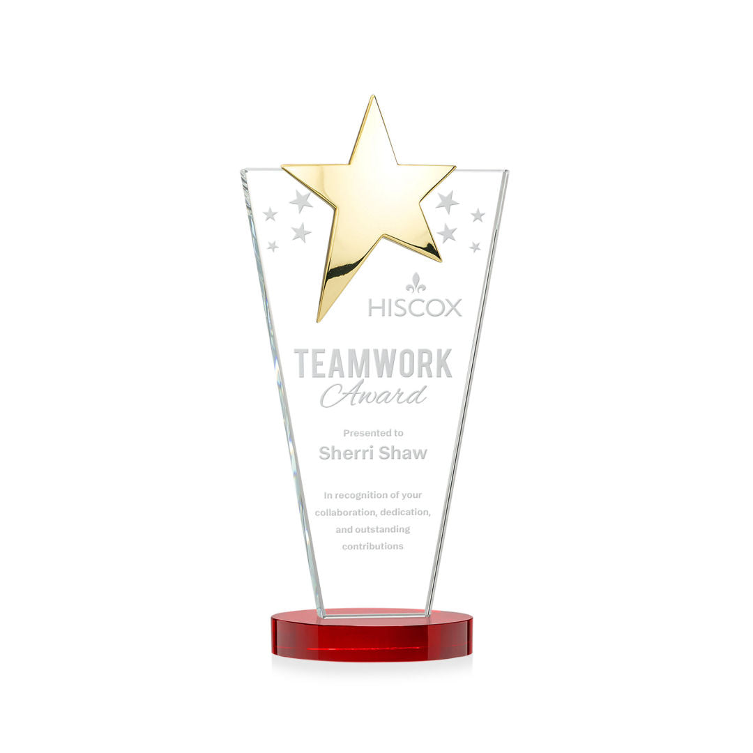 Mantella Gold Star Award - Red