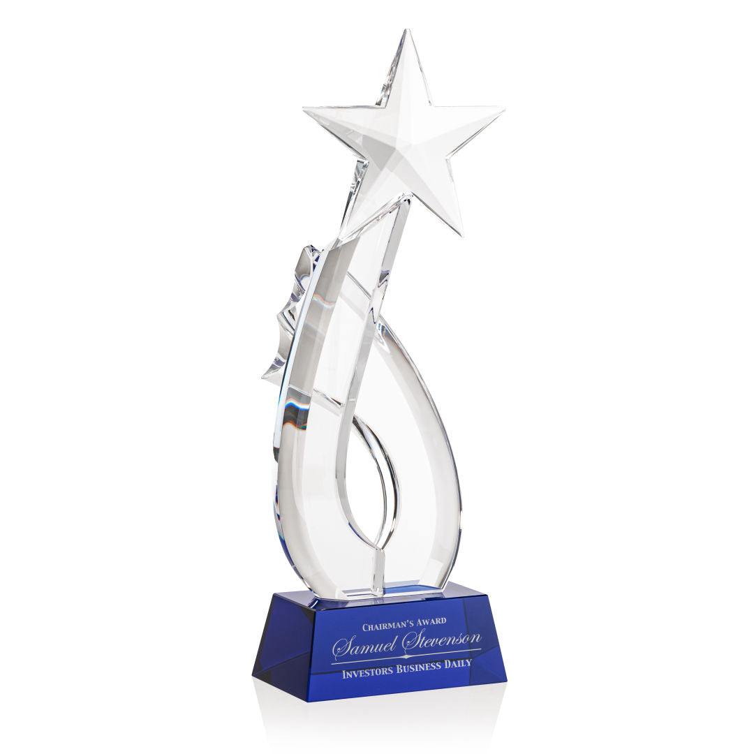 Odessa Shooting Star Award - Blue — OPS686-L