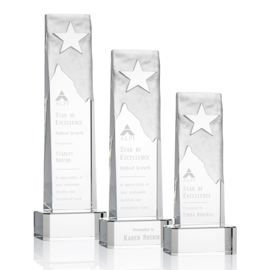 Stapleton Star Award on Base - Clear — OPS70-C