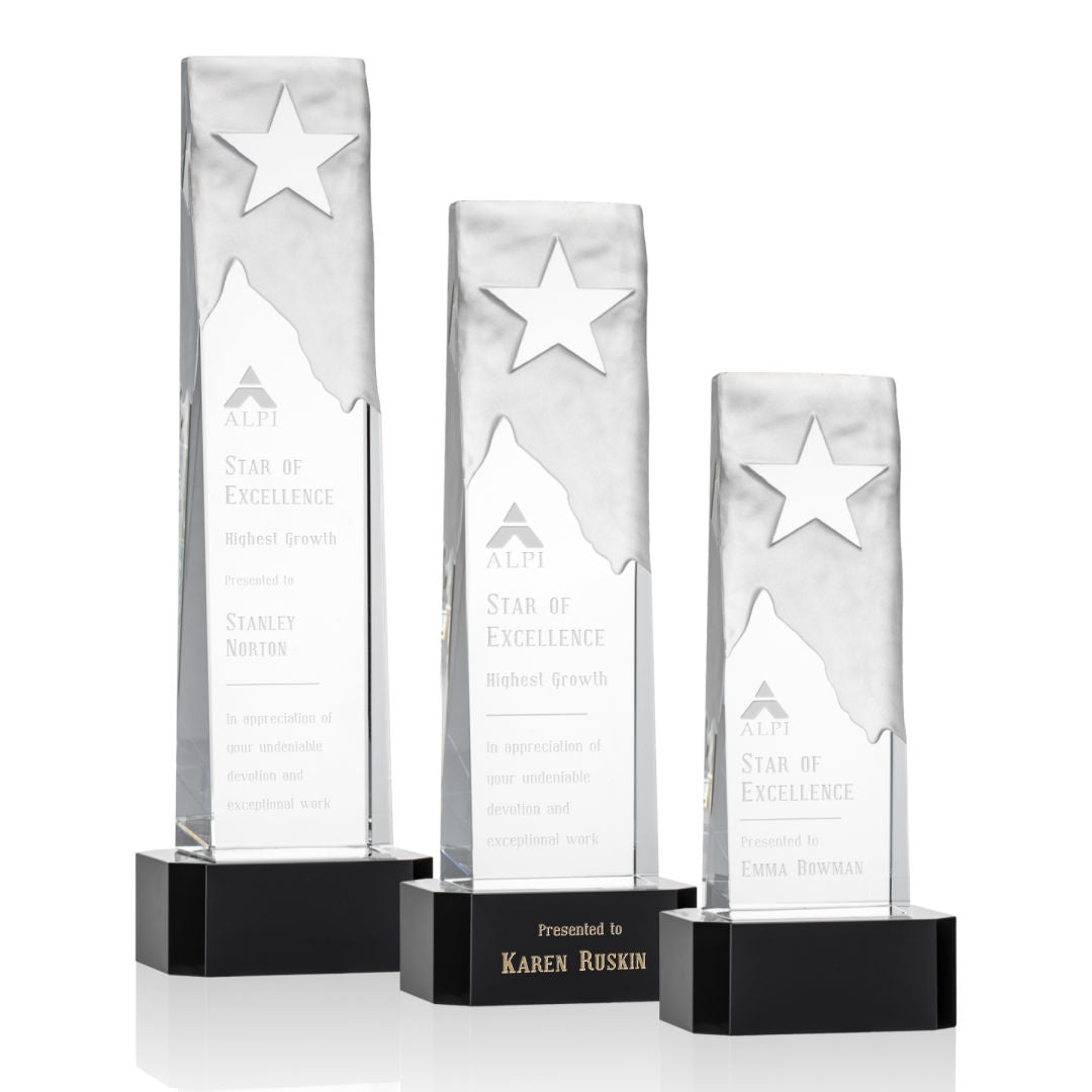 Stapleton Star Award on Base - Black — OPS70-K