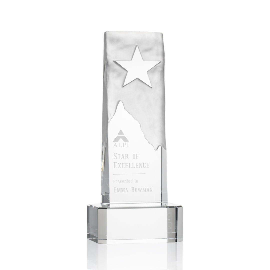 Stapleton Star Award on Base - Clear — OPS702-C