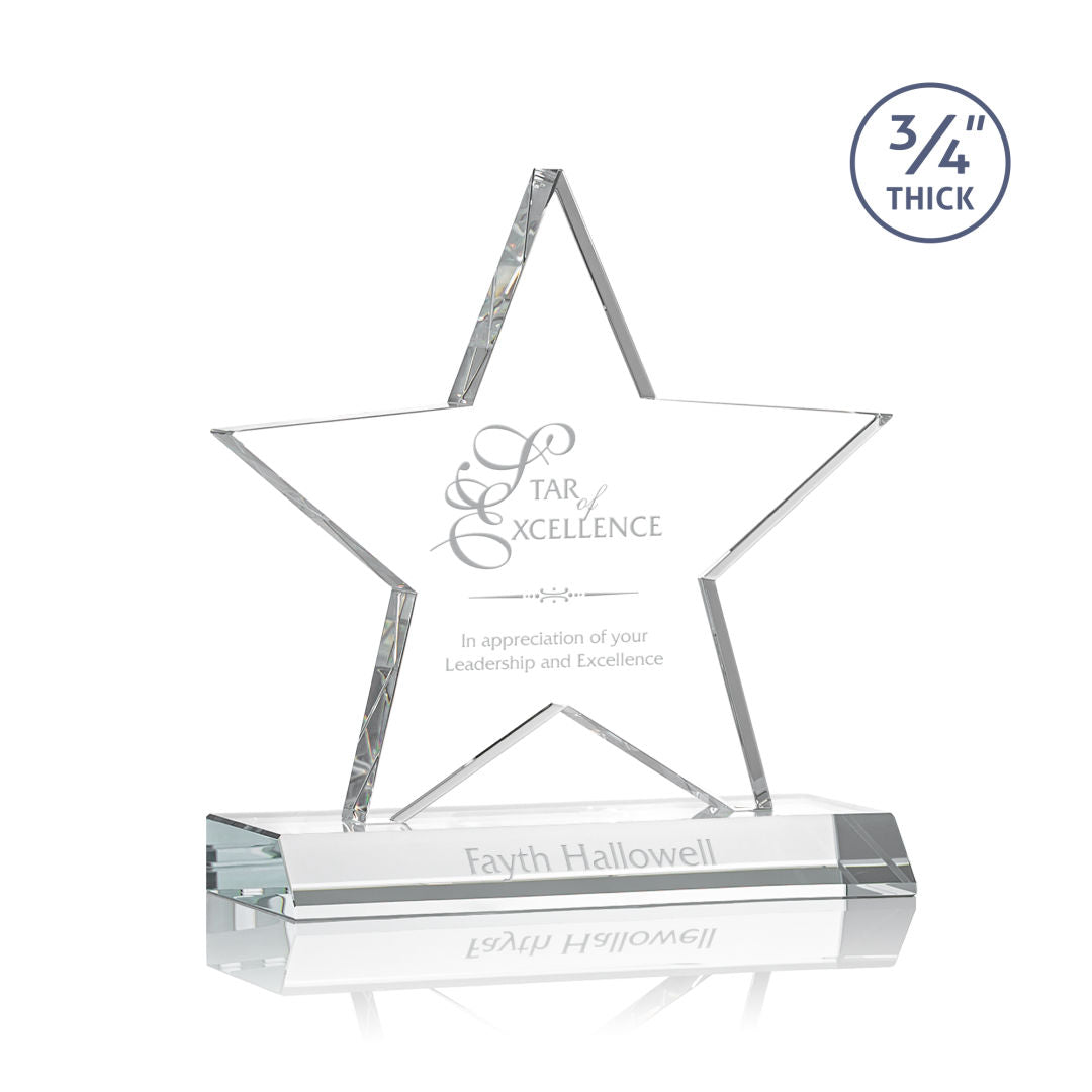 Chippendale Star Award - Clear — OPS8211