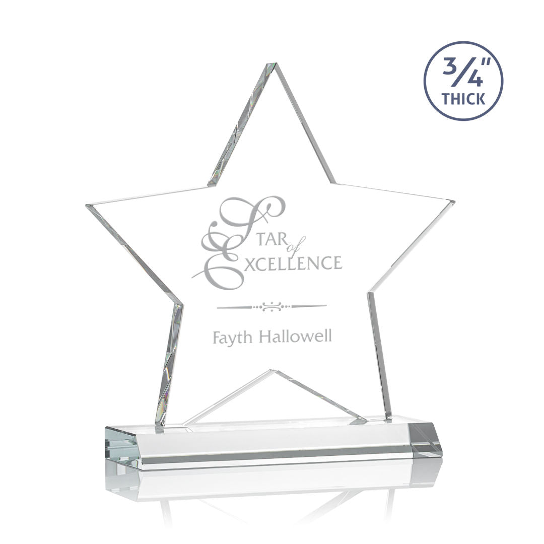 Chippendale Star Award - Clear — OPS8213