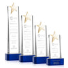 Fanshaw Gold Star Award on Base - Blue