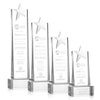 Fanshaw Silver Star Award on Base - Clear