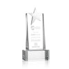 Fanshaw Silver Star Award on Base - Clear