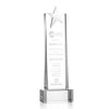 Fanshaw Silver Star Award on Base - Clear