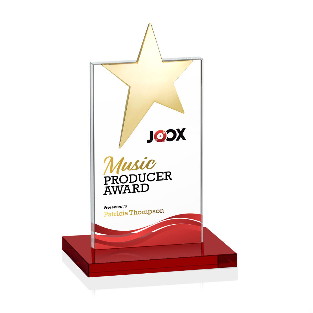 Bryanston Gold Star VividPrint™ Award - Red