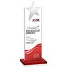Bryanston Chrome Star VividPrint™ Award - Red