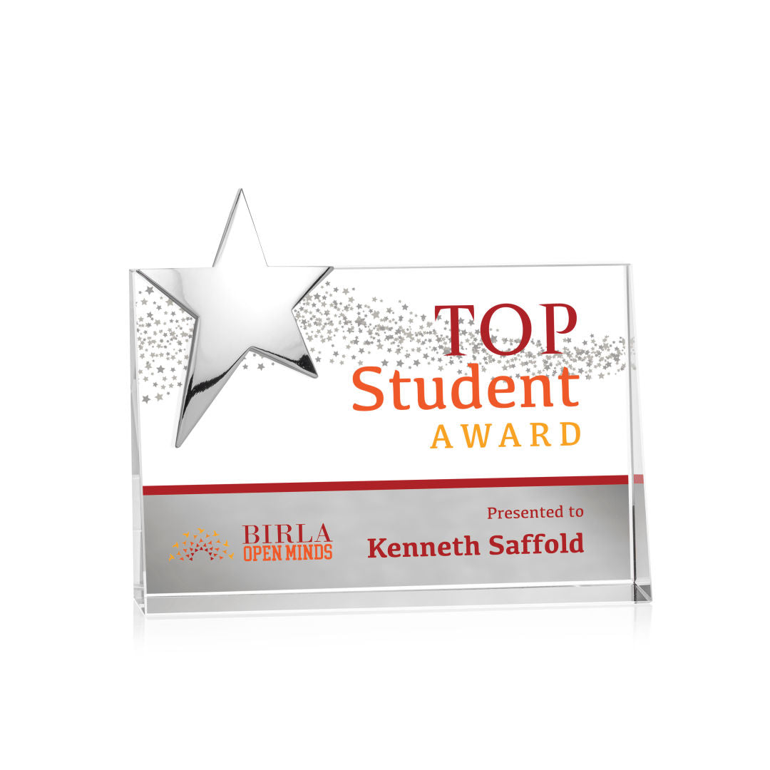 Denham Star VividPrint™ Award - Silver — OPSV282-HS