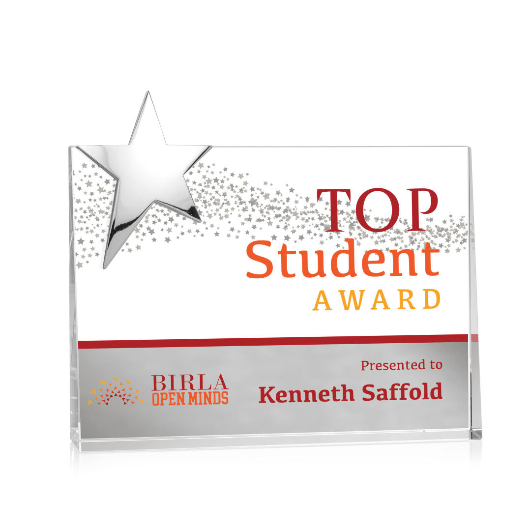 Denham Star VividPrint™ Award - Silver — OPSV283-HS
