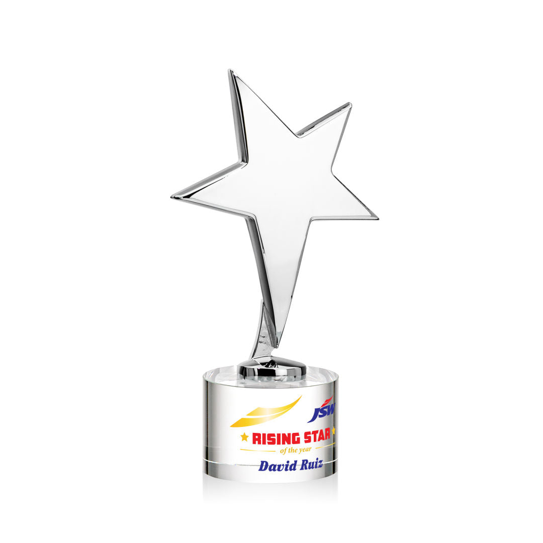 Tuscany Chrome Star VividPrint™ Award on Marvel Base