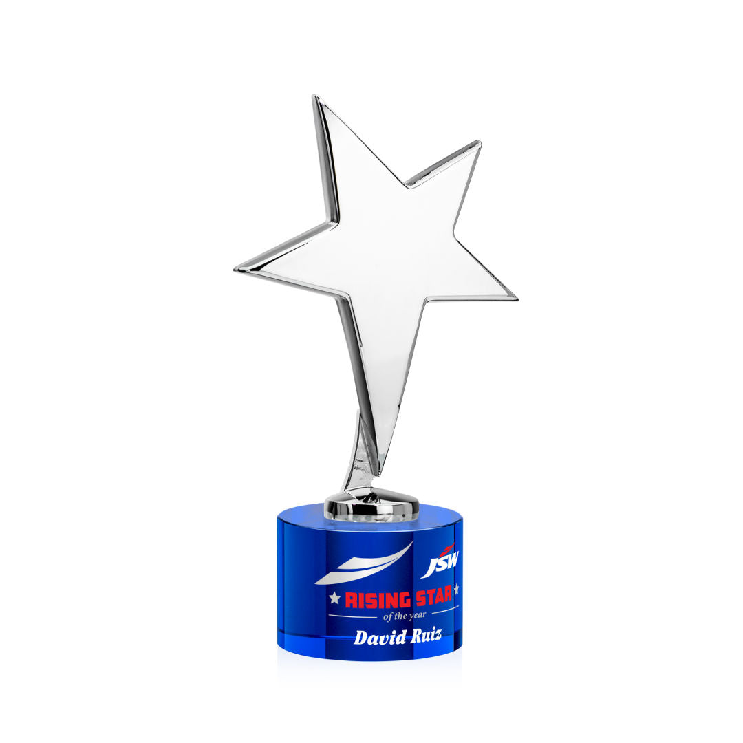 Tuscany Chrome Star VividPrint™ Award on Marvel Base