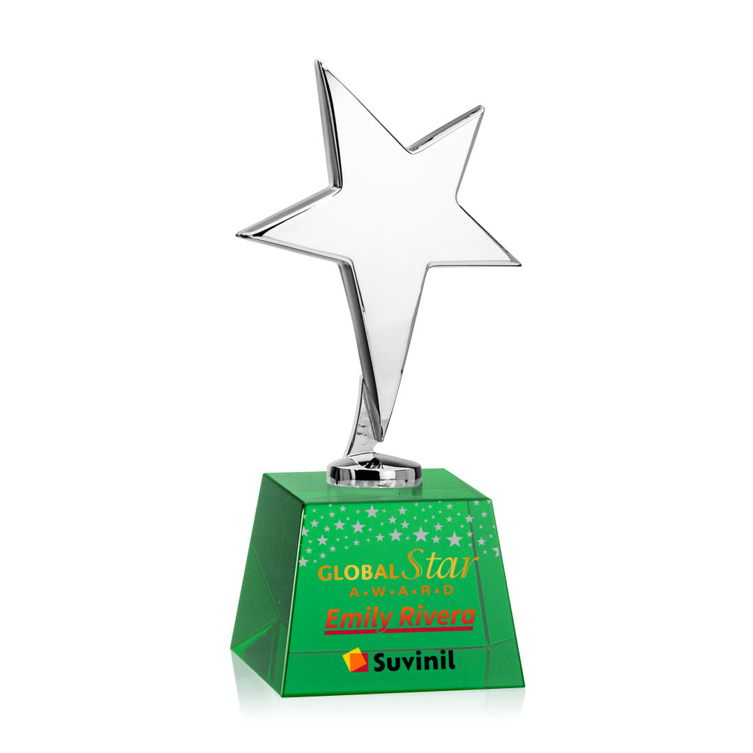 Tuscany Chrome Star VividPrint™ Award on Robson Base
