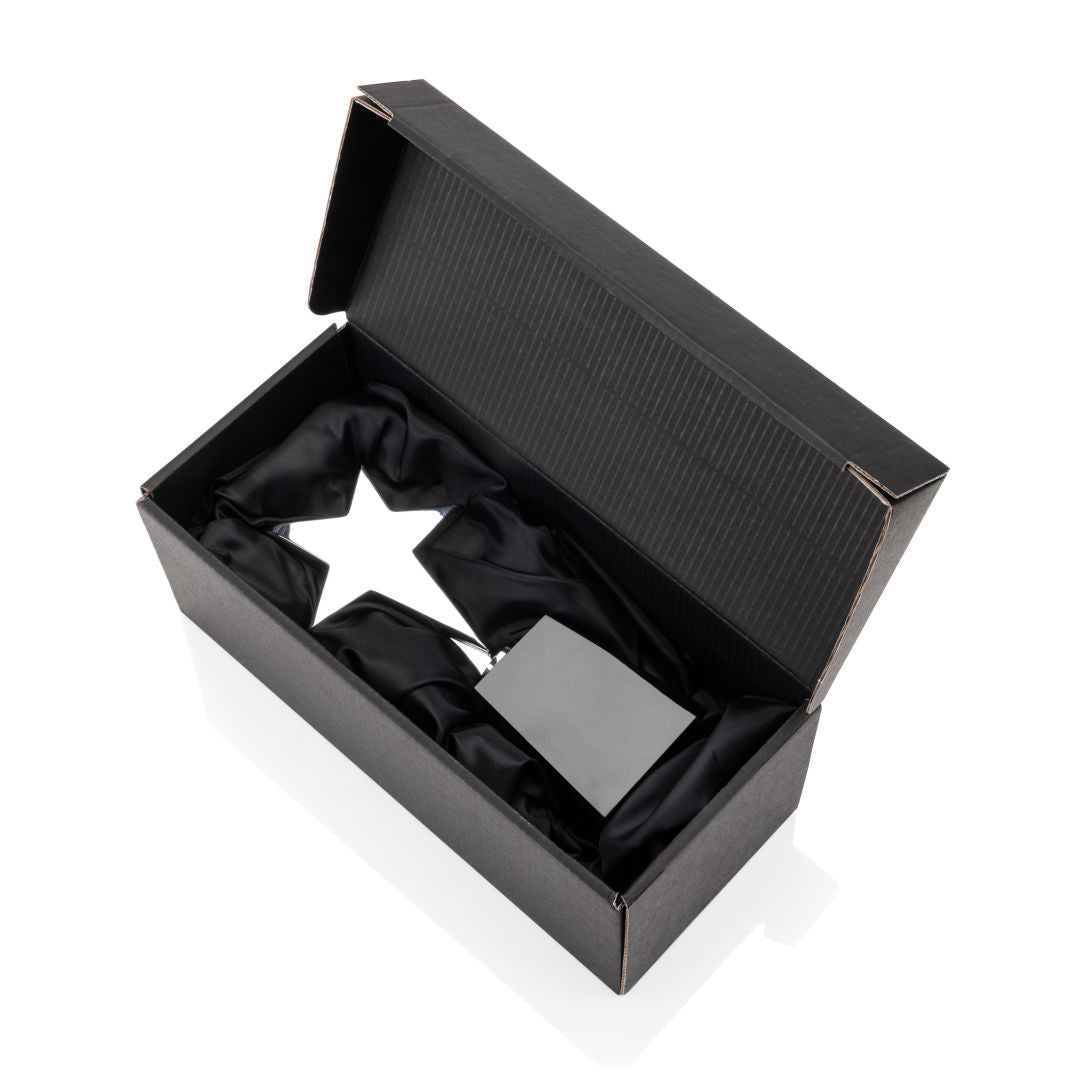 Tuscany Gold Star VividPrint™ Award on Fortino Base - Clear — OPSV3101-GFT